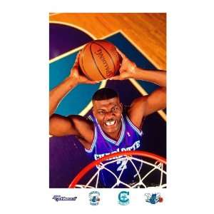  NBA New Orleans Hornets Larry Johnson Mural Wall Graphic 