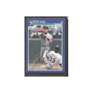  1991 Score Regular #32 Steve Sax, New York Yankees 