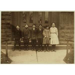  Photo Cannery children in School # 2 Buffalo, N.Y. Two 