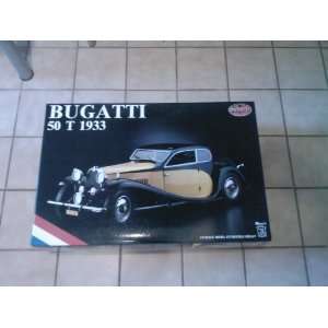   K76 Bugatti 50T 1933 1/8 Scale Vintage Car Model Kit Toys & Games