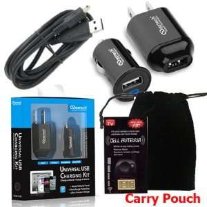 USB Charging Kit USB Car Charger, USB Travel Charger, USB Data Cable 