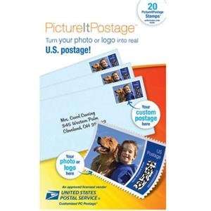  ENDECIA PICTUREITPOSTAGE 20 STAMP PACK Electronics
