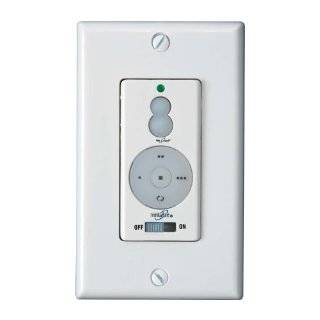 Minka Aire WCS212, 3 Speed Reversing and Up & Down Light Dimming Wall 