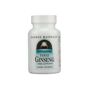  Source Naturals Panax Ginseng    648 mg   50 Tablets 
