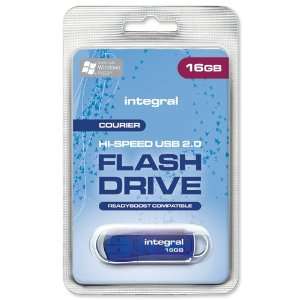  Integral Courier 16 GB USB 2.0 Flash Drive