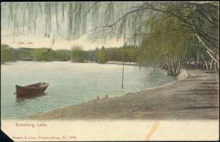 south africa, BOKSBURG Lake, Rowing Boat (1907)  
