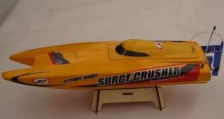   Crusher Electric Fiberglass Speed Boat RC RTR Catamaran Racing  