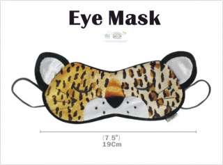 Tiger Eye Mask  brown  