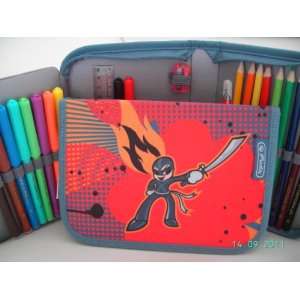 com Pencil Case with Contents Pencil Box,Etui,Pencil Bag, Multi Case 