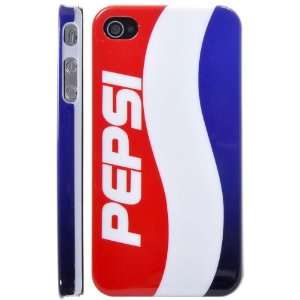  Unique Pepsi Pattern Plastic Hard Case for iPhone 4 