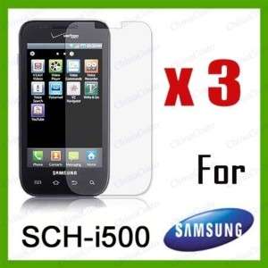 3x LCD Screen Protector For Samsung Fascinate SCH i500  
