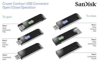 CONTOUR SanDisk Extreme Cruzer Flash Drive 16 GB USB U3 fastest pen 