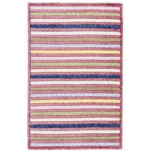 com Colonial Mills Seascape Chenille Braided Area Rug   Blossom, Pink 