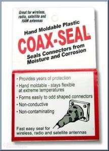 Coax Seal / Sealant WeatherProof for Coaxial Connectors  