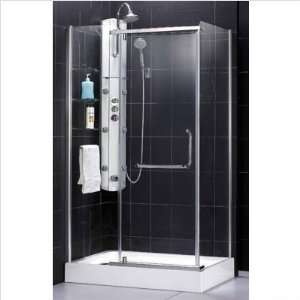  Panorama Large Glass Shower Enclosure Finish Polished 