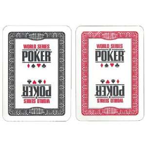   of Poker WSOP 100% Plastic Playing Cards   2 Decks