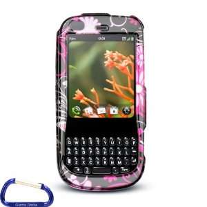  Palm Pixi Hard Shell Case Butterfly Pink Pattern with Free 