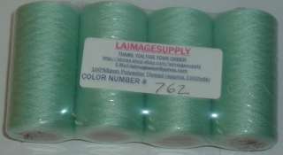 4tubes Spun Polyester Quilting Serger Sewing Thread#762  