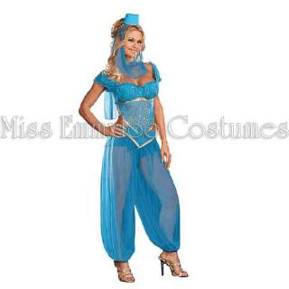 ARABIAN Nights GENIE COSTUME Fancy Dress Up LADIES Adult Princess 