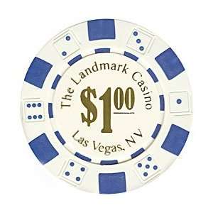   Casino 11.5 Gram Poker Chips w/ Denominations