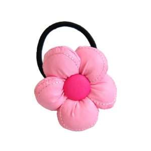    Pink Panther Eleanor Flower Blossom Ponytail Holder Beauty