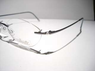 New SILHOUETTE Rimless Eyeglass Frame M 6487  