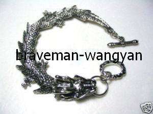 Wonderful Tibet Silver Dragon Bracelet Bangle  
