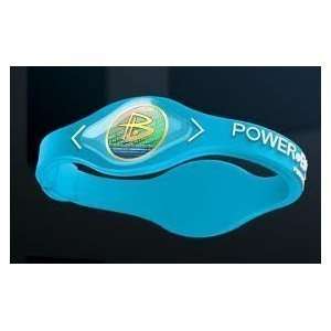  Power Balance Silicone Wristband Bracelet Neon Blue, Size 