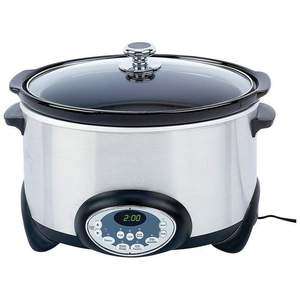 6qt (5.7L) Stainless Steel Slow Cooker Precise Heat 024409994142 