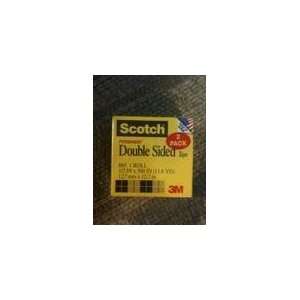  Scotch Double Sided Tape, 0.5 x 500 Inches (665 2) Office 