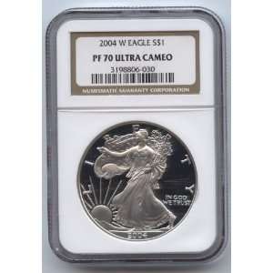   Proof 70 Ultra Cameo NGC ASE American Silver Eagle 