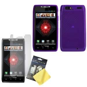  Cbus Wireless Purple Flex Gel Case / Skin / Cover & LCD 