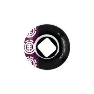  Element Section Black / Purple Skateboard Wheels   50mm 