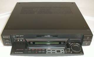 SONY EV S5000 VIDEO HI8 VCR DECK WORK GREAT FOR 8MM TAPE TO TRANFER 