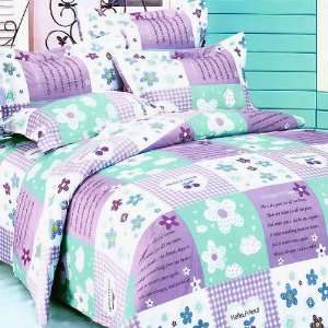 Blancho Bedding   [Purple Countryside] 100% Cotton Comforter Cover 
