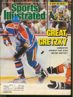 1987 Sports Illustrated Wayne Gretzky Oilers 511b  