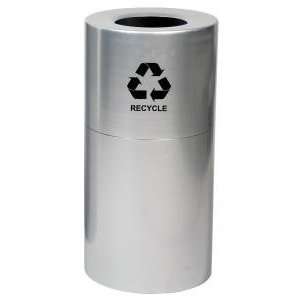  Aluminum Recycling Trash Container Open Top 20 Gallons 