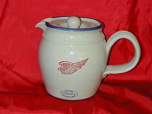Red Wing 2 Quart Coffee Server with Lid Crock Stoneware Pottery  
