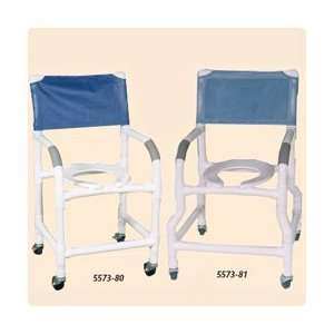  Wheeled Shower/Commode Chairs   Standard Base with Pail 