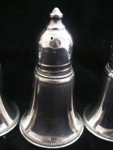 sets matching Sterling Silver Salt & Pepper Shakers  