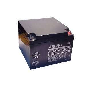  Rhino SLA24 12   12.00 Volt 26.00 AmpH SLA Battery 