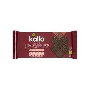 Kallo Organic Dark Chocolate Rice Cakes 90g   Pack of 6  