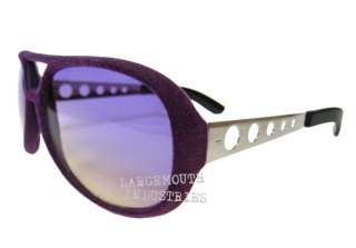 Elvis Sunglasses Glasses Las Vegas VELVET PURPLE PIMP  