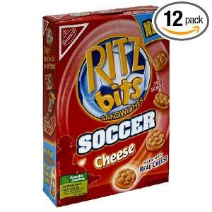 Ritz Bits Soccer Cheese Cracker Sandwiches, 7.5 Ounce Units (Pack of 