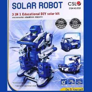    Educational DIY Solar Toy Robot Tank Scorption Gifts Toys & Games