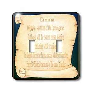 Beverly Turner Name Design   Emma The Meaning   Light Switch Covers 