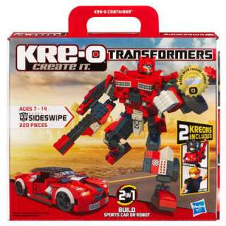 TRANSFORMERS Kre O Construction Set Sideswipe 220pcs LEGO BUILDING 
