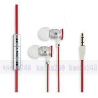   Headphone Earphone with control talk and Mic for  MP4 Phone HTC