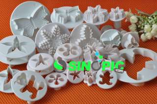 Sets(24 Pieces) of Plunger cutters including as the following