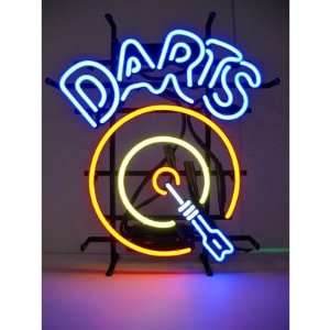  Bar and Game Room Darts Neon Sign